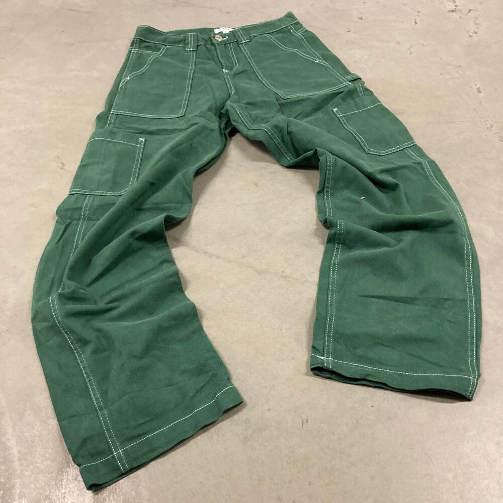 Garage Men's Straight Jeans in Forest Green
